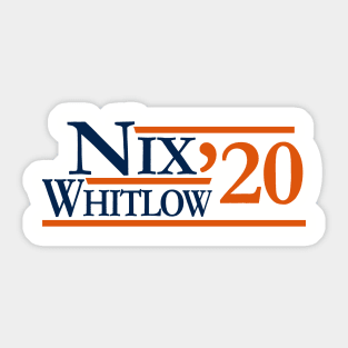 Nix Whitley 2020 Sticker